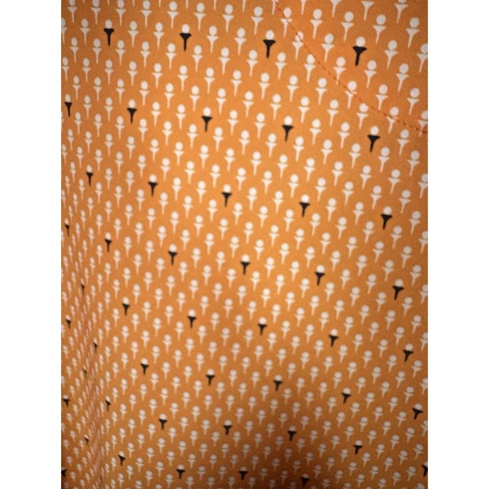 Polo Ralph Lauren Polo Shirt Men's XL Orange Short Sleeve Golf‎ Soft Loose Fit